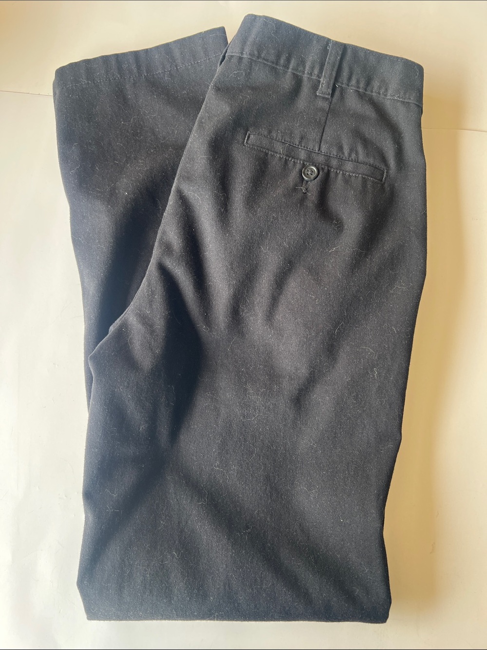 George Men's Black Dress Pants